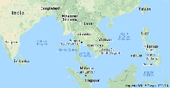 Tailandia mapa